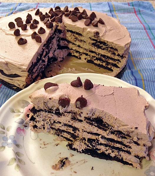 Double chocolate icebox cake is a perfect dessert for summertime!
